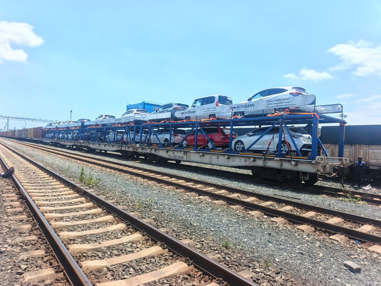 Kenya Railways launches SGR vehicle freight service
