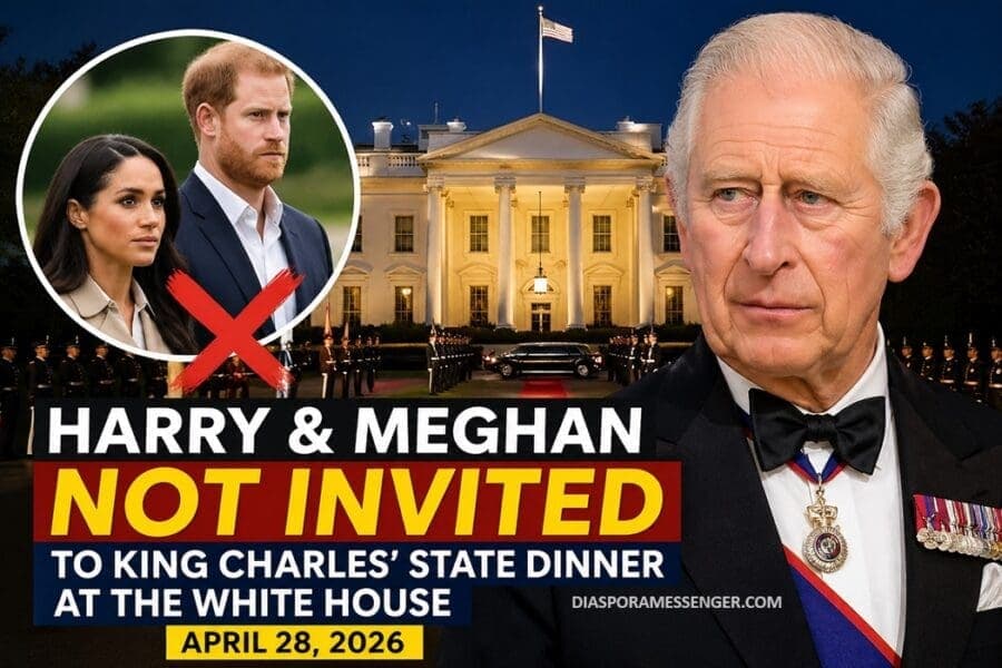 Why Prince Harry and Meghan Markle Missed the State Dinner