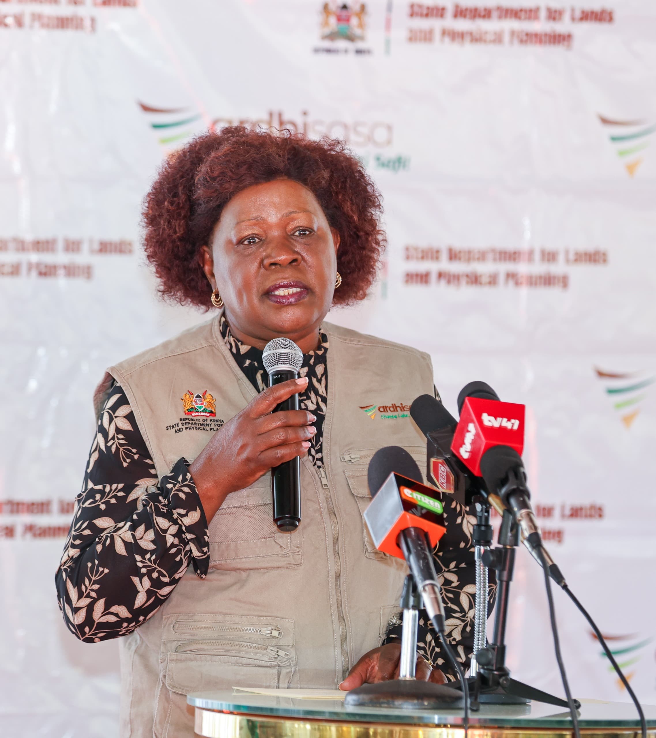 Lands CS Wahome commends staff for sustained excellence in service delivery