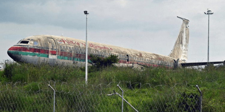 Why a Kenya Airways Plane Has Remained at Bole Airport in Ethiopia for 37 Years
