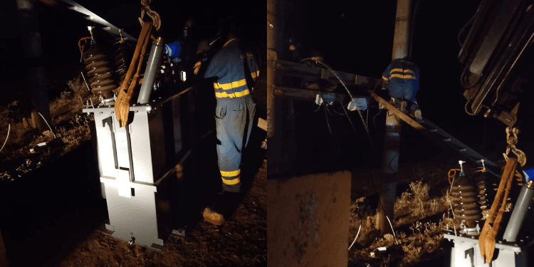 KPLC Sneaks in New Transformer at Night After Outcry Over Removal Following By-Election