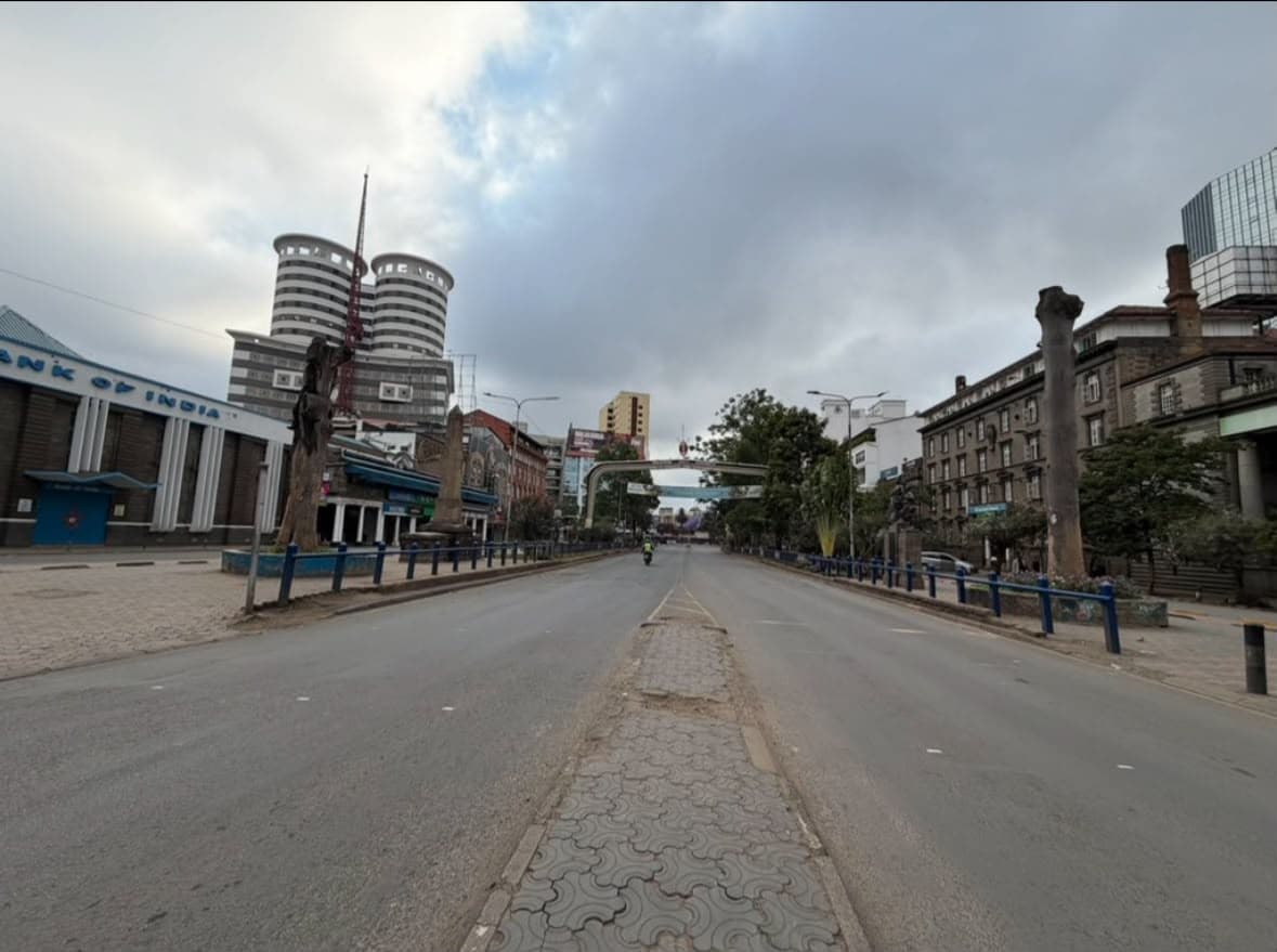 Trade Slows Across Nairobi as Protest Fears Keep Businesses Shut