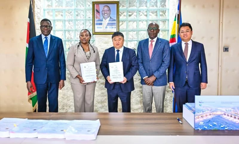 Government Signs Sh154 Billion Deal With CRBC for JKIA Expansion