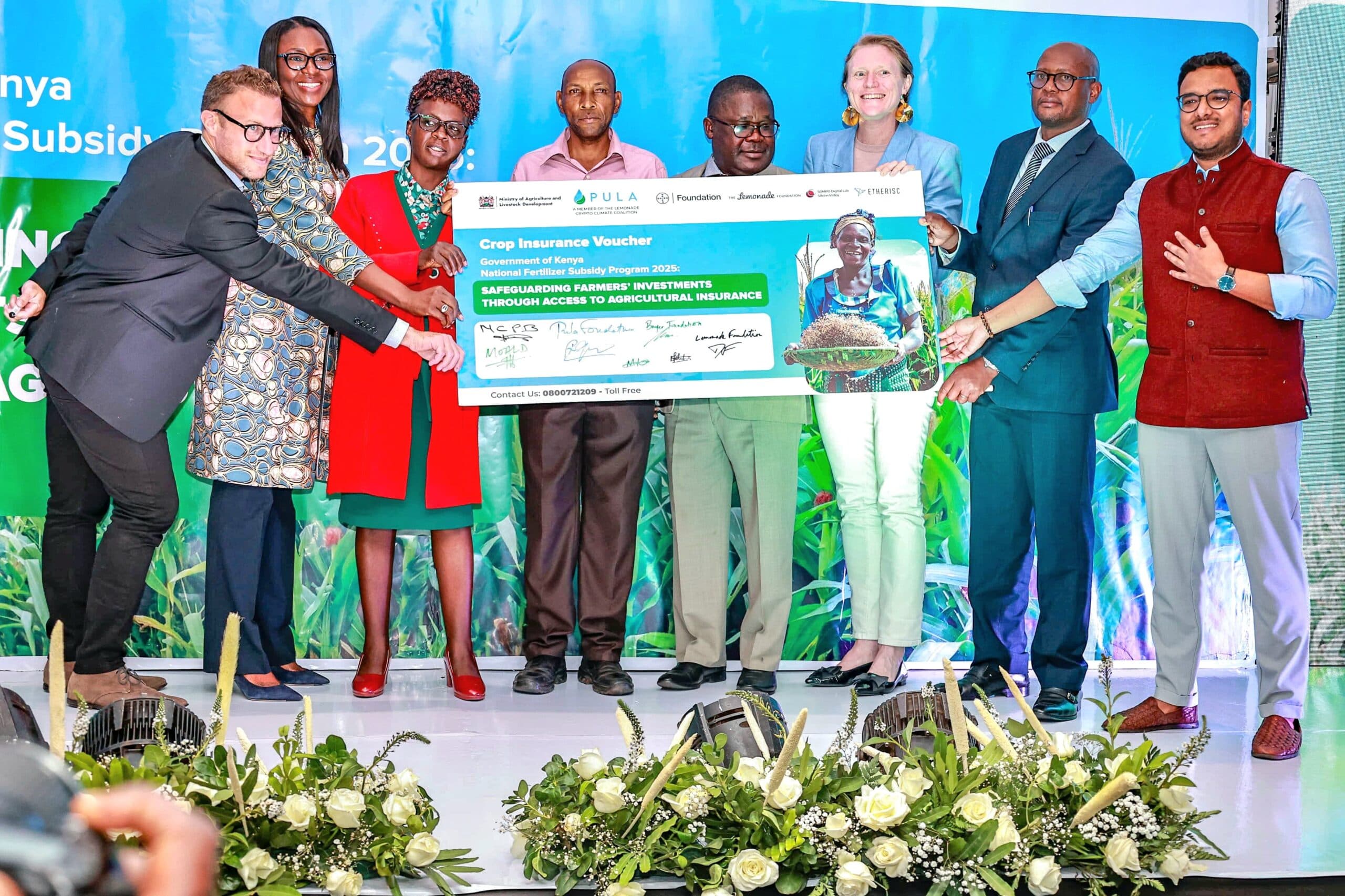 Kenya launches initiative to insure farmers through its fertilizer subsidy program