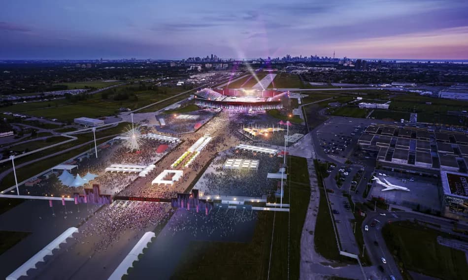 A look into the Rogers Stadium in Toronto