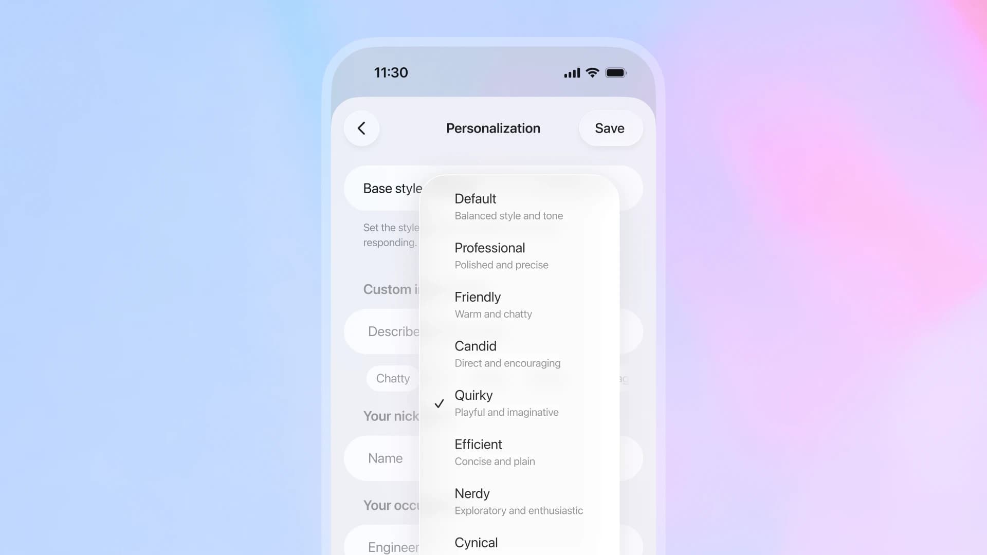 GPT-5.1 Arrives with Customizable AI Voices and Personality Tweaks