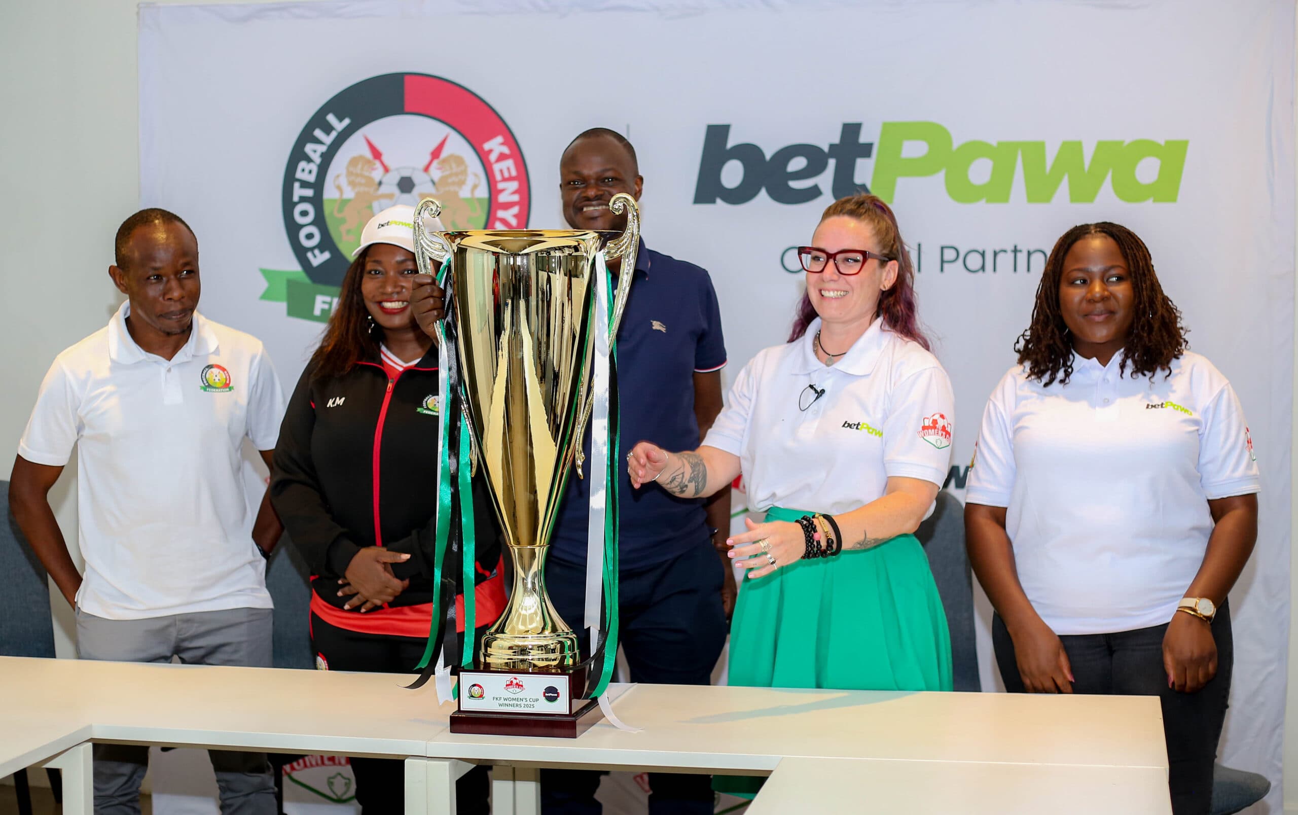 betPawa hands over FKF Women’s Cup trophy ahead of finals on June 29 in Nakuru