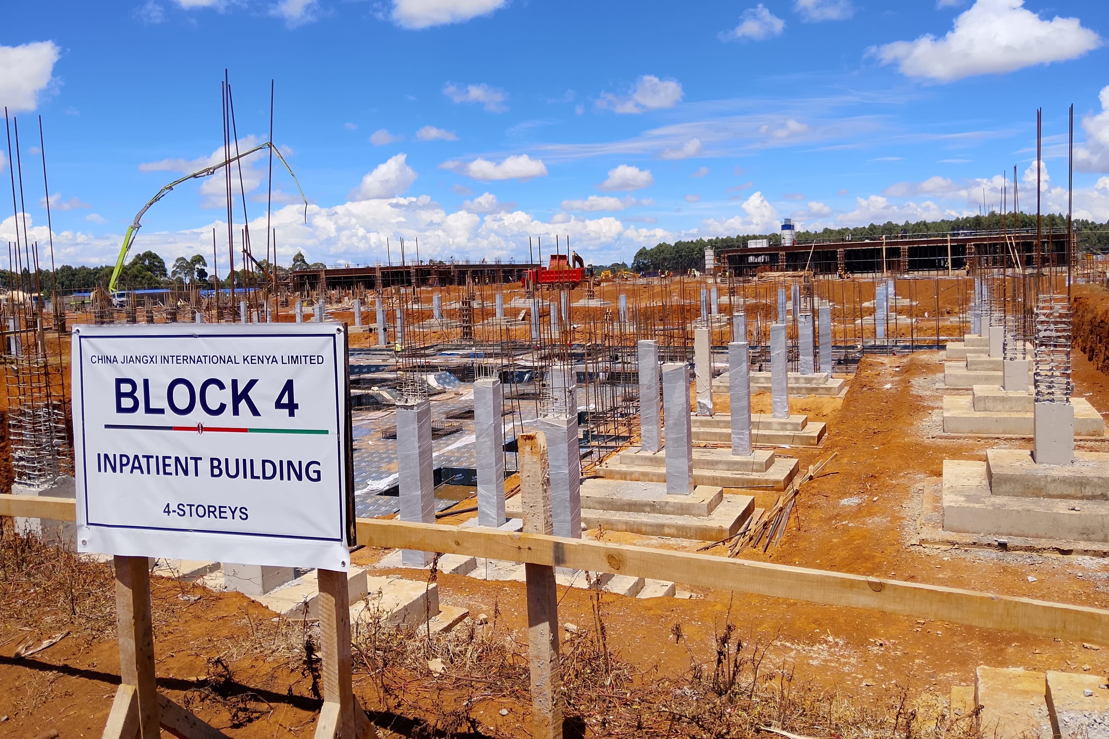 MTRH Kiplombe project reaches 11pc completion
