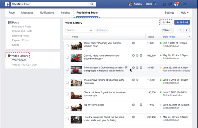 How to schedule a live videos On Facebook