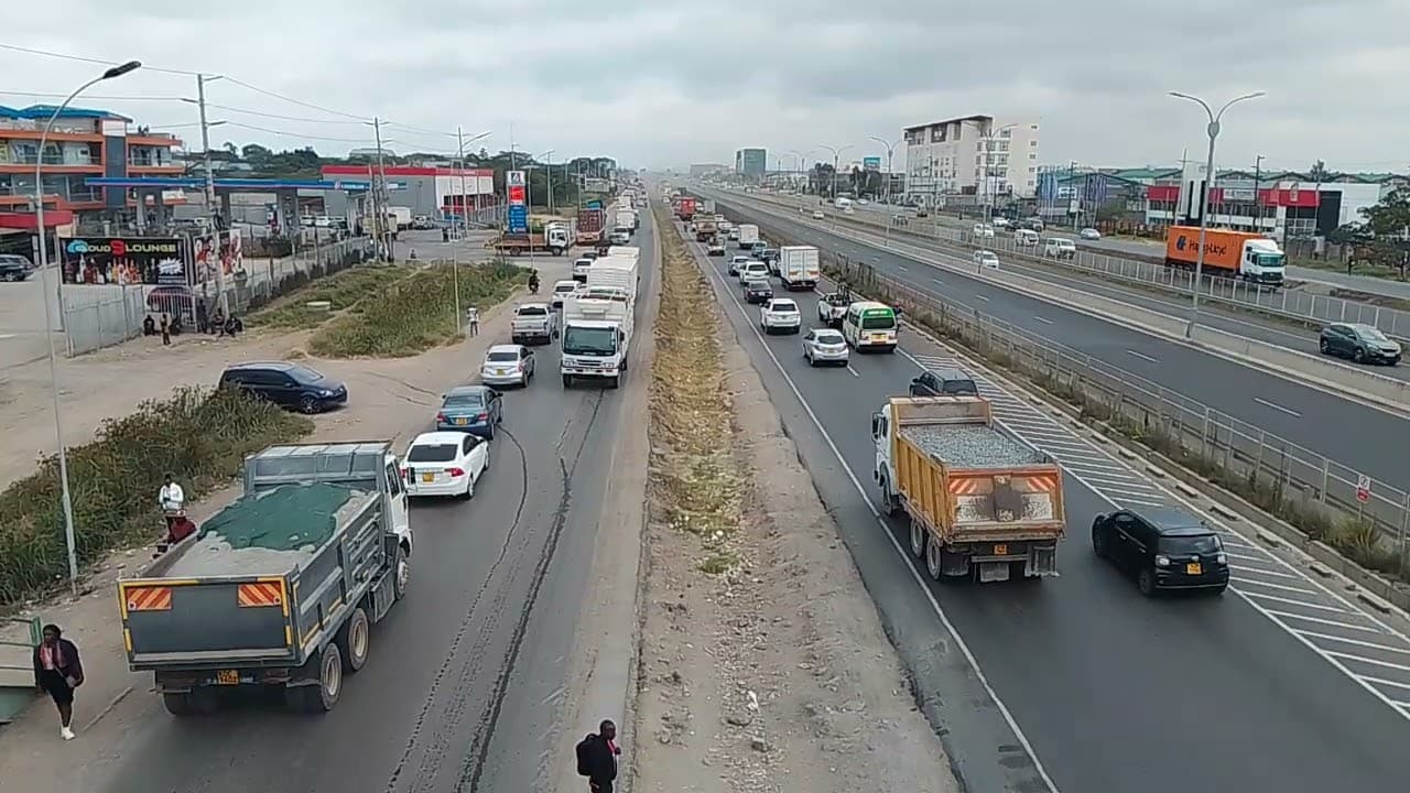 KeNHA Announces Temporary Traffic Disruption on Mombasa Road