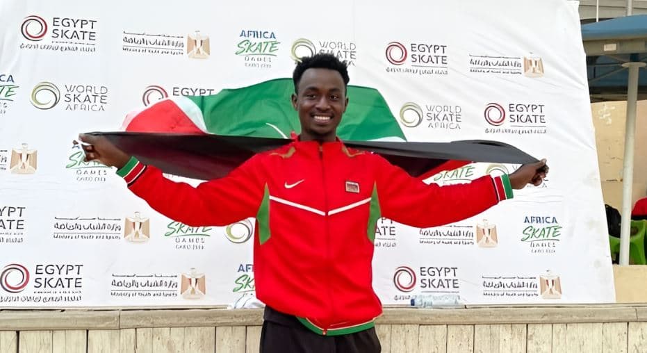 Kelvin Kiarie Carries Kenya to African Skating Gold Without Government Support