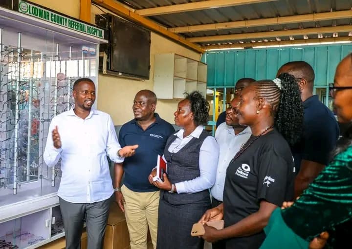 Turkana County unveils optical unit