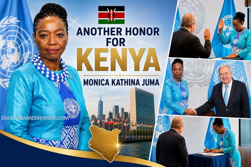 Kenya Celebrates: Monica Kathina Juma Joins UN Leadership
