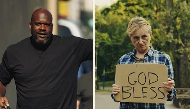 When Shaquille O’Neal Ate Lunch With A Homeless Woman