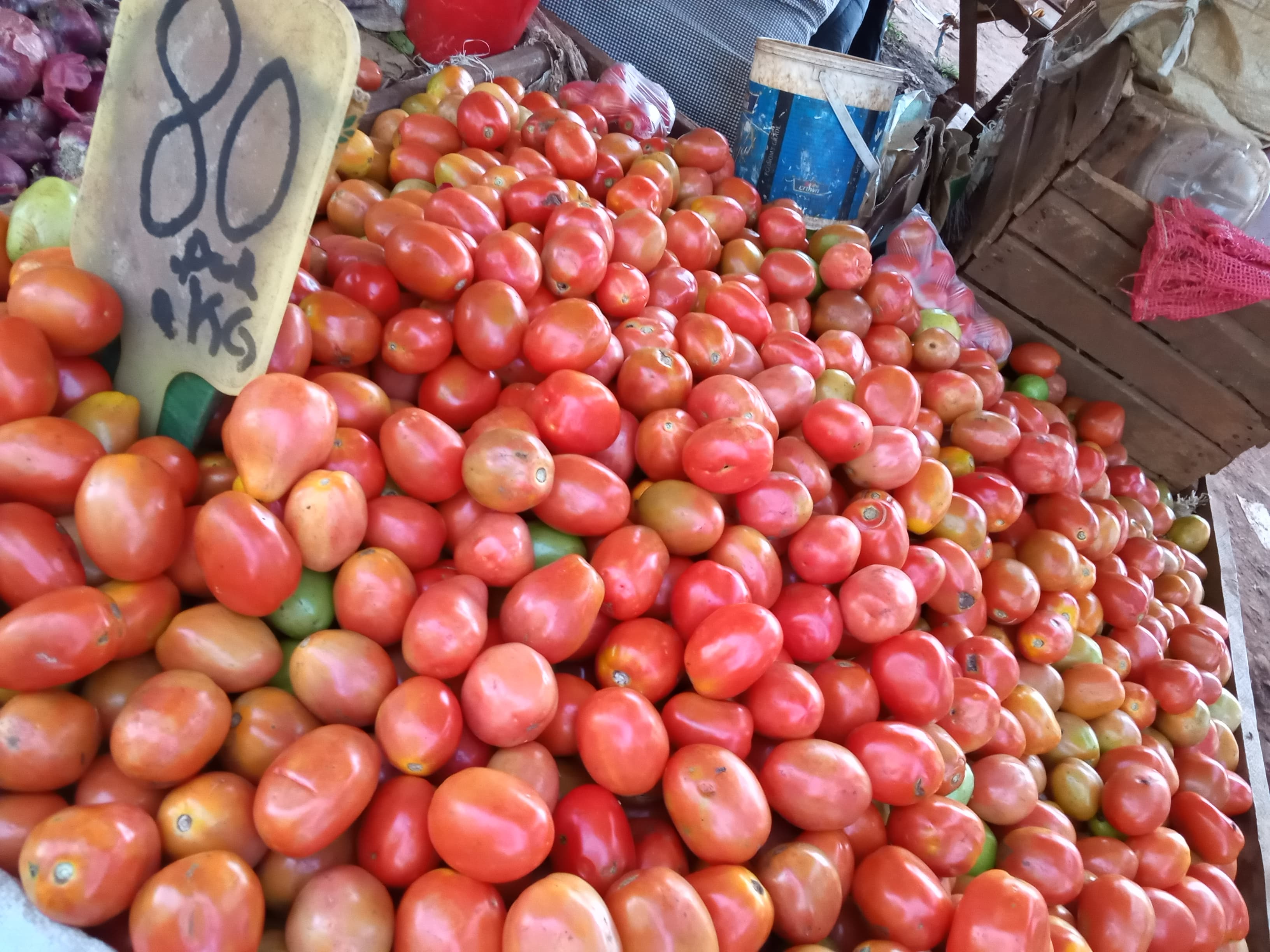 Iten market nears completion