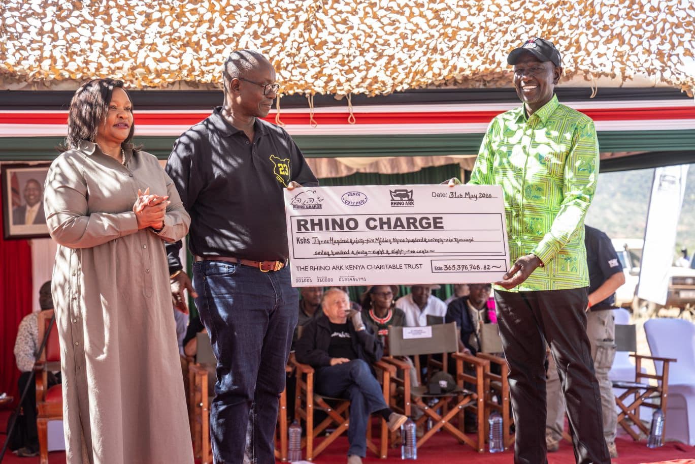 Ruto links Ksh611B forest economy to record Rhino Charge fundraising drive