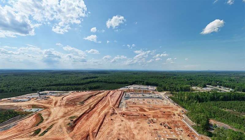 $10 Billion Amazon Data Center in Richmond County, NC makes slow progress a year on