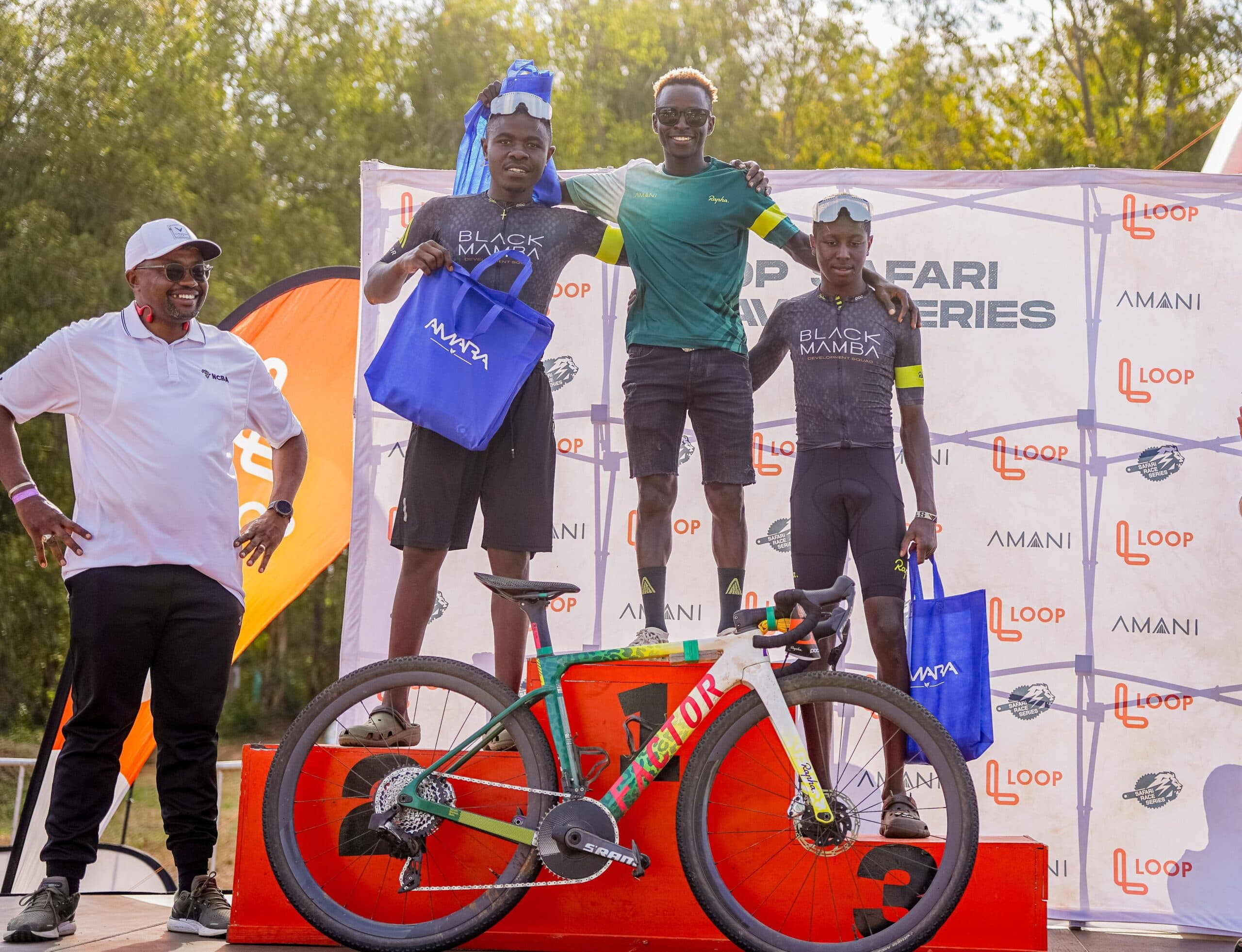 Jordan Schleck & Aleper Mary win the LOOP Safari Gravel Series in Vipingo