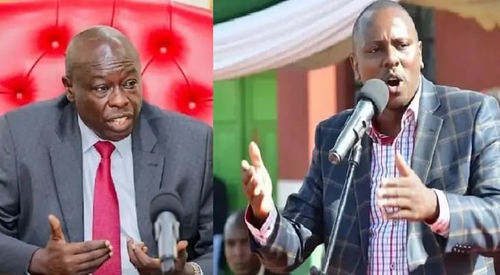 Kimani Ichung’wah Criticized for Angrily Dressing Down Gachagua
