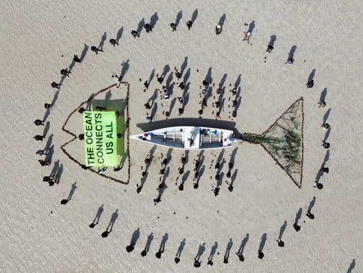 Greenpeace demands ocean justice, calls for an end to plastic pollution