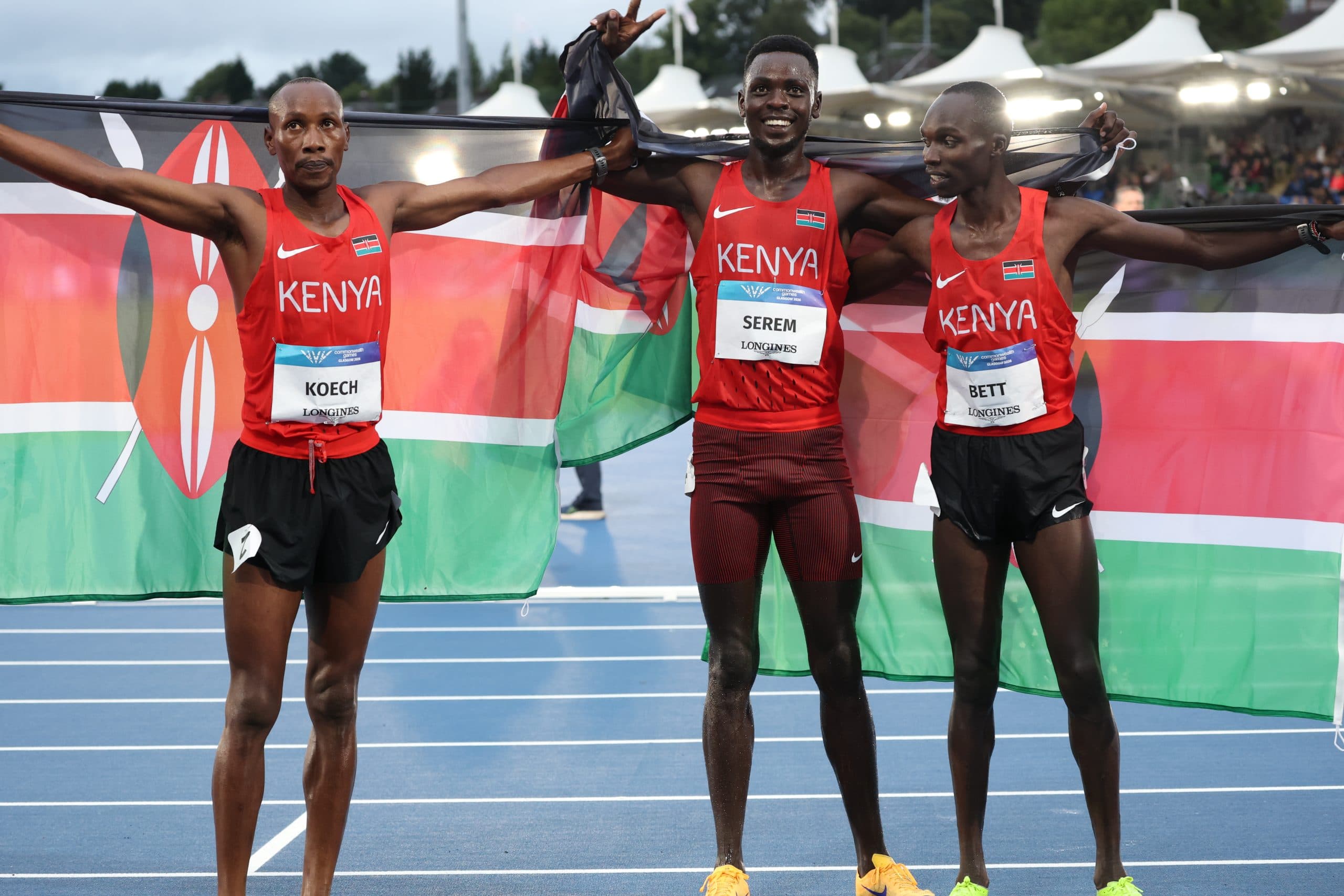 Serem leads Kenyans podium sweep in 3000msc at the Commonwealth Games