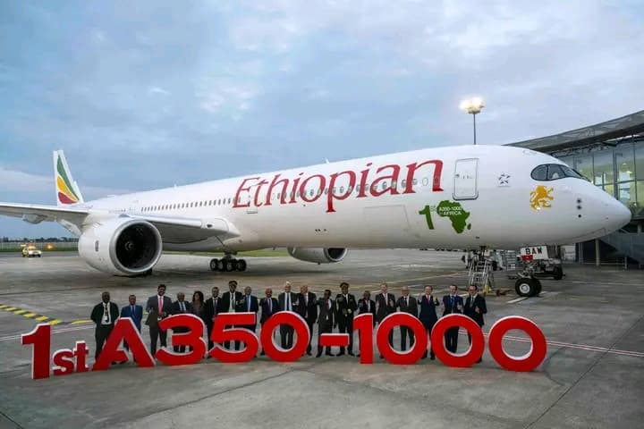 Arrival of new A350-1000 pushes Ethiopian Airlines in-service fleet closer to 150