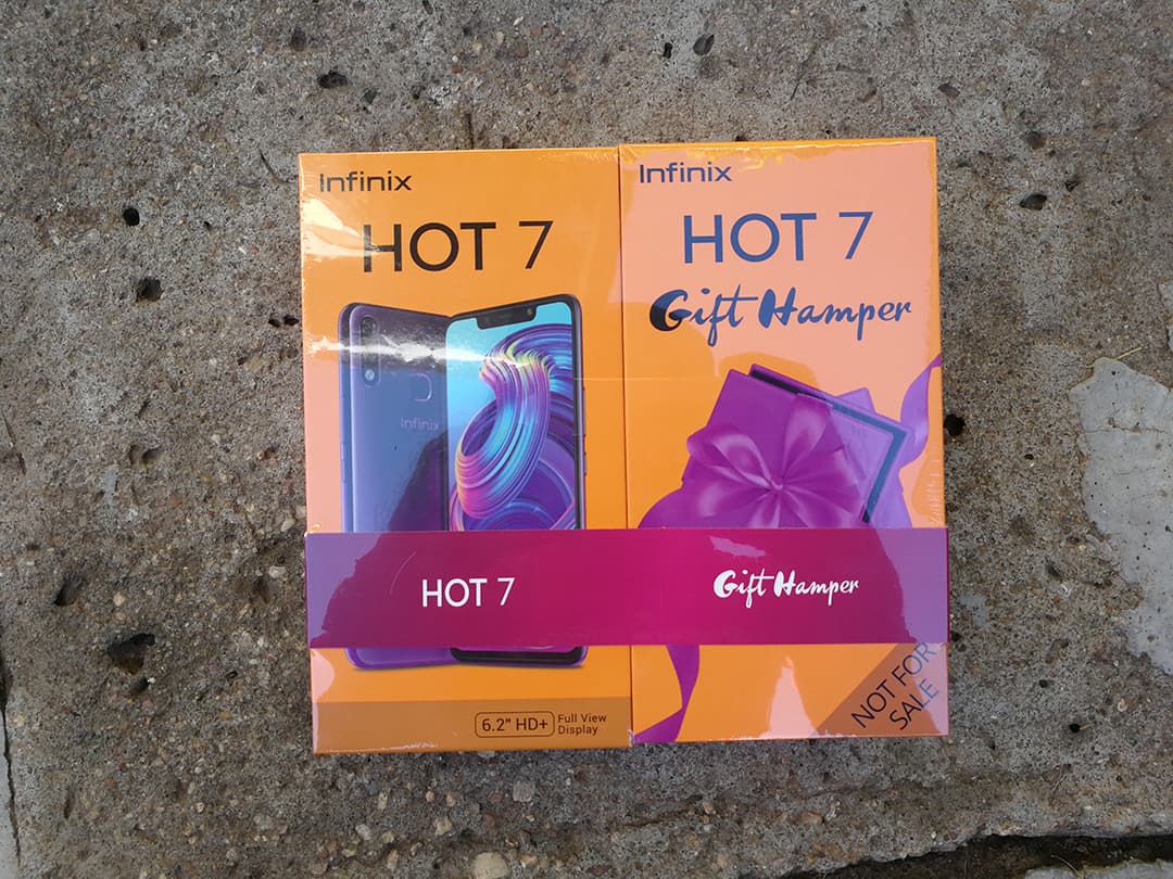 Infinix HOT 7 Unboxing and First Impressions