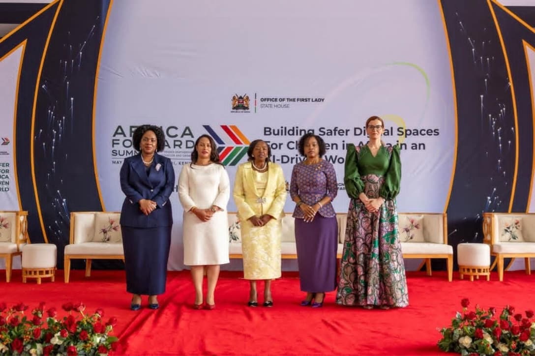 First lady Rachel Ruto leads African call to protect children in an AI-driven digital world