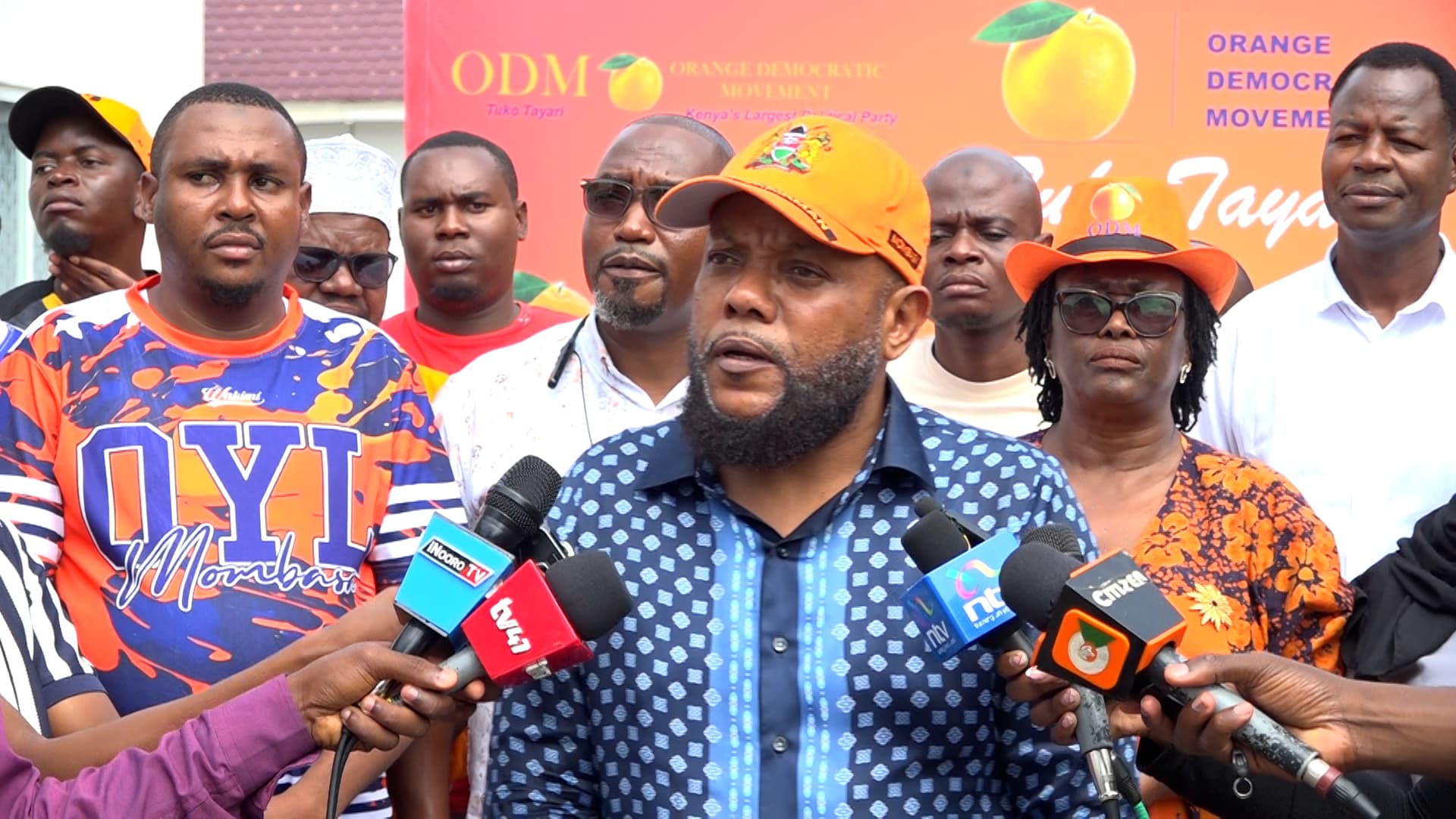 ODM leaders in Mombasa warn broad-based partners against attacking party officials