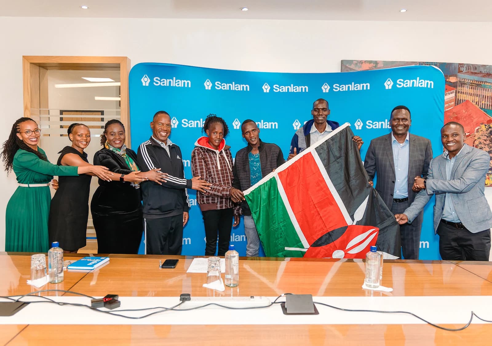To Enhance Financial Literacy, Sanlam Kenya Bets on Sportspersons