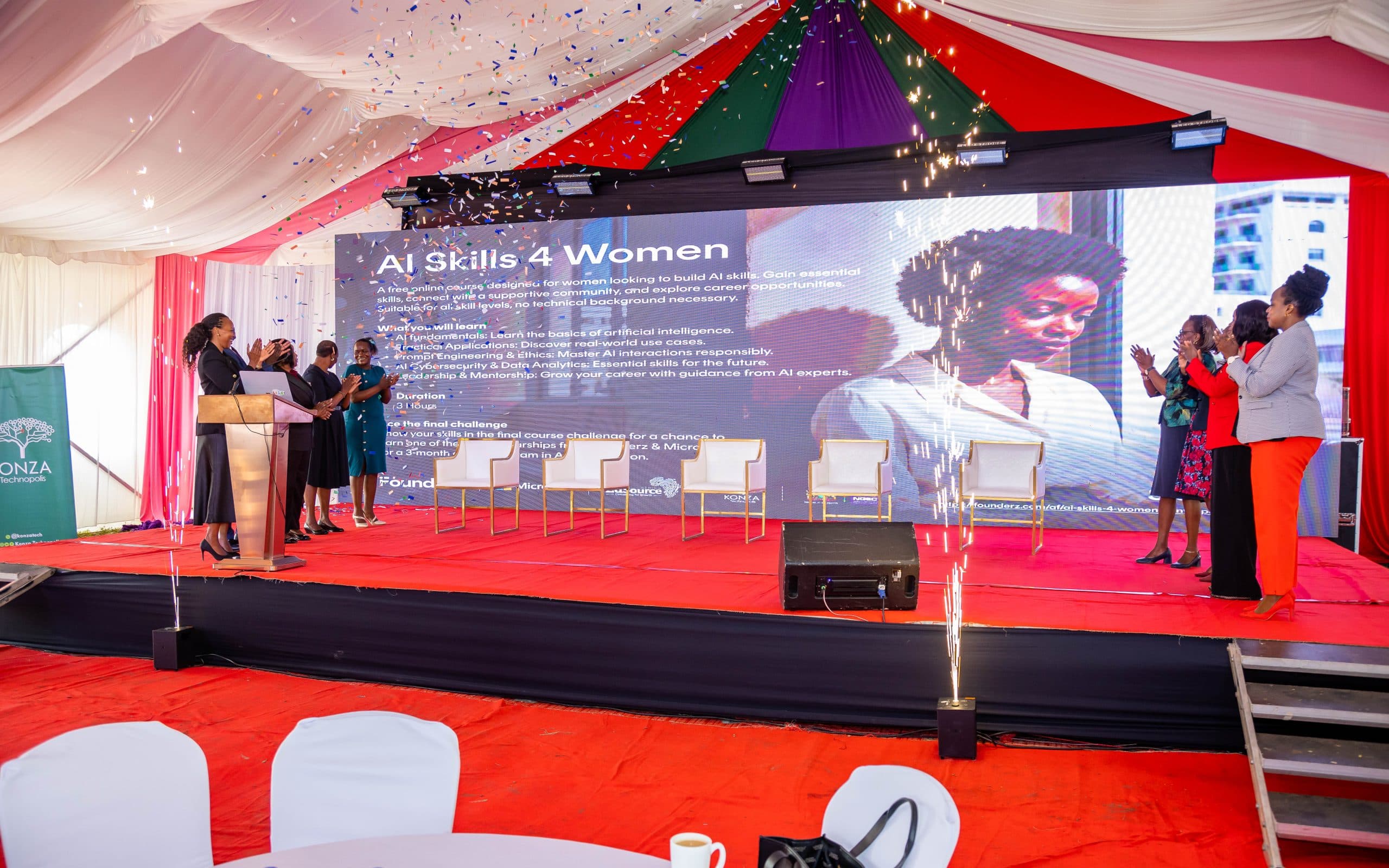 Konza Technopolis, Microsoft launch AI skills programme for women