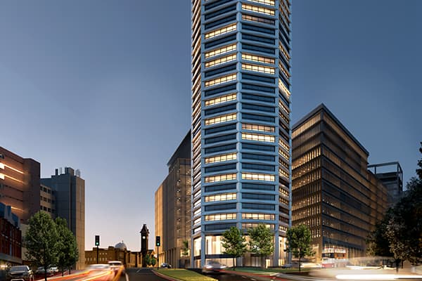 A glimpse into the first pure octagonal high-rise residential building in the world