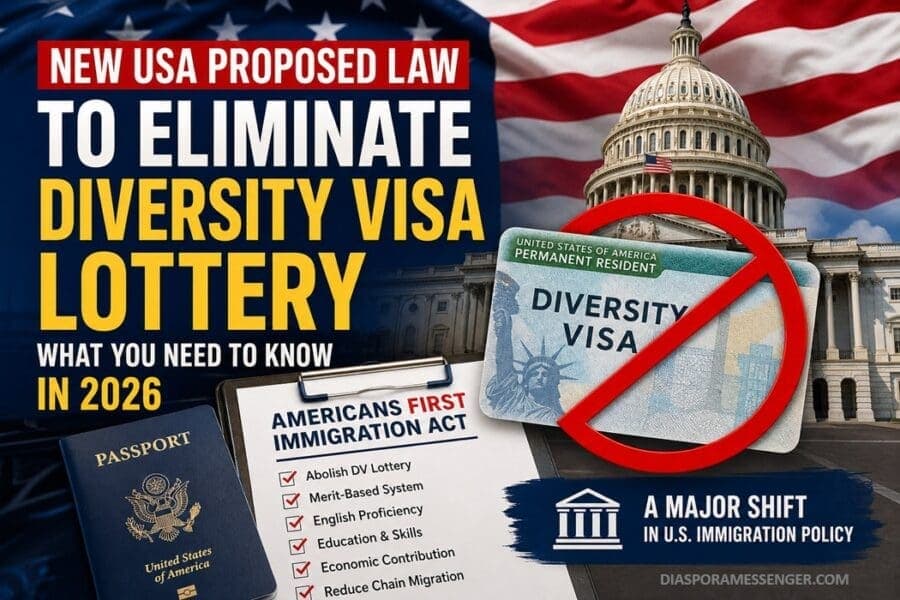 New US Bill Aims to End Diversity Visa Lottery Green Card