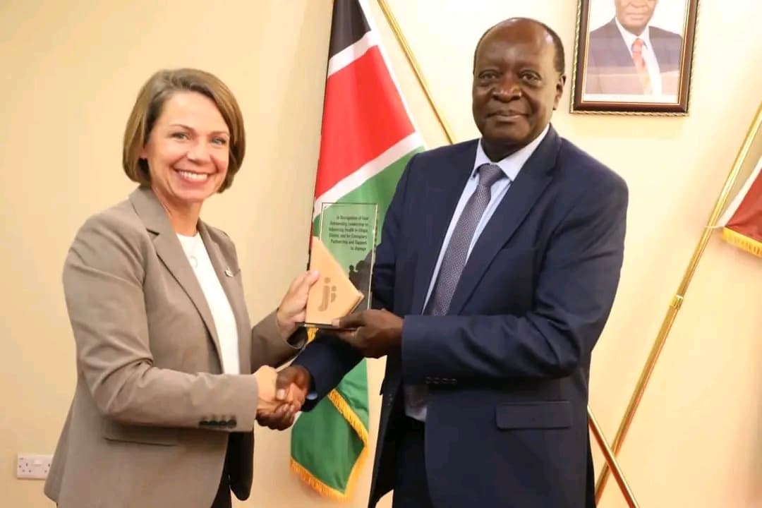 Ottichilo hails Jhpiego partnership in maternal, child health in vihiga