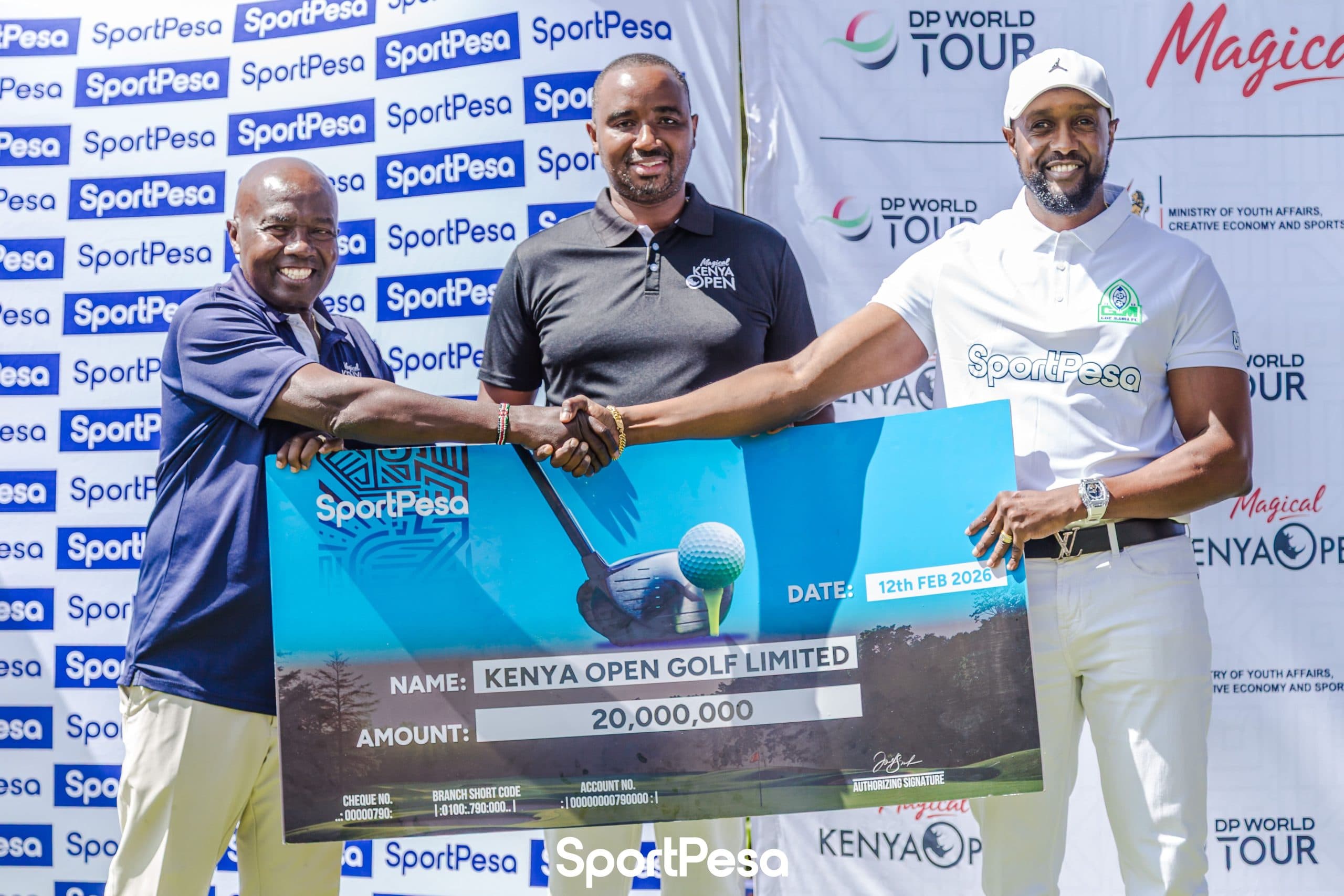 Magical Kenya Open lands a Ksh.20 million sponsorship from Sportpesa