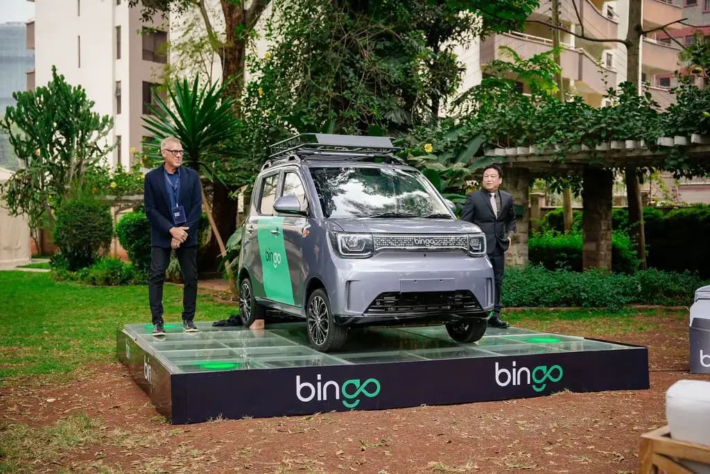 California EV Startup Bingo Launches Battery-Swapping Electric Vehicle in Kenya