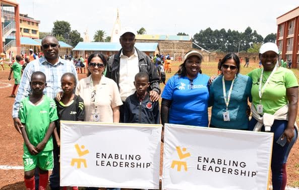 Learners build leadership skills through football in Kericho