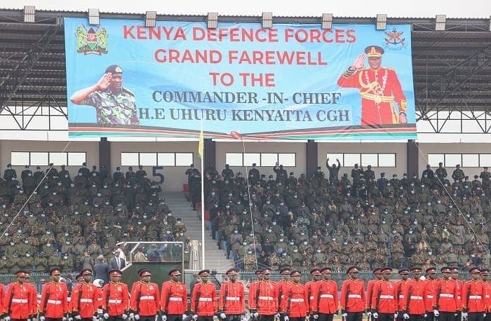 PHOTOS: Uhuru Presides Over His Farewell Parade Hosted by KDF