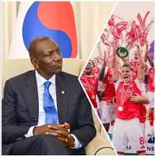 Ruto invites Arsenal after Kenyan fans celebrate title win