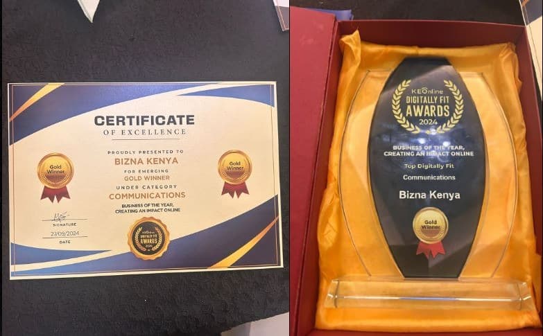 Bizna Kenya named best in business communication, wins prestigious award