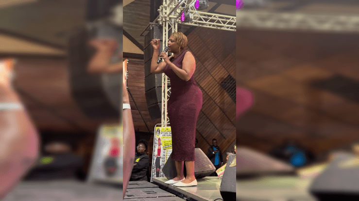 Karen Nyamu heckled at endometriosis event