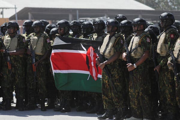 Fallen Kenyan Peacekeeper’s Body Returns Home from Haiti