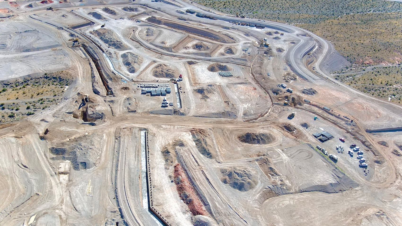 Summerlin West Expansion underground Infrastructure completed