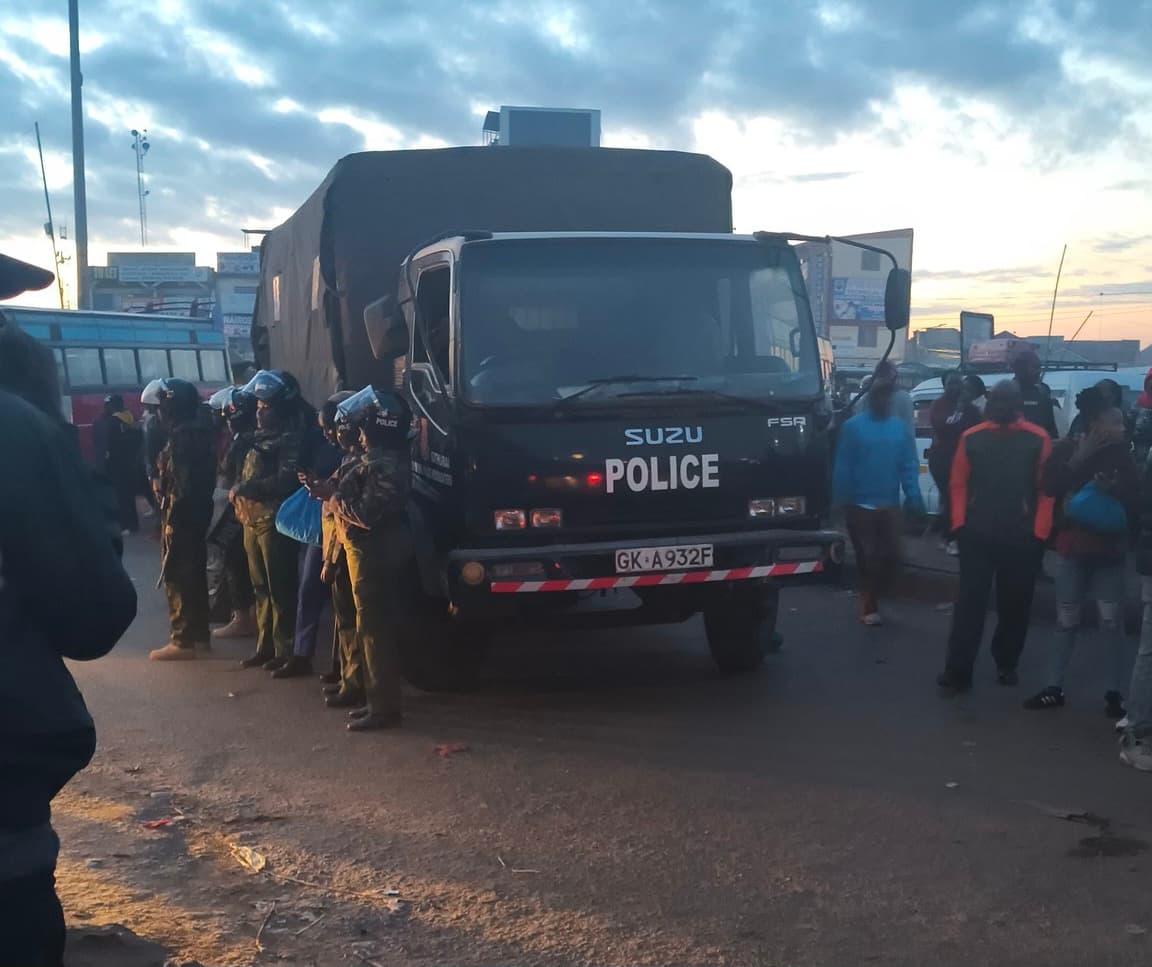 Police mount security checkpoints across Nairobi ahead of planned Saba Saba Day