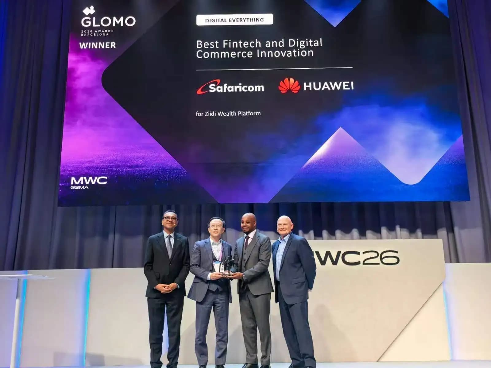 Safaricom’s Ziidi Investment Platform Wins Global Recognition at 2026 GLOMO Awards