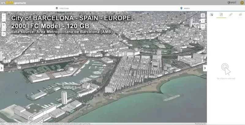 Integrating GIS and openBIM® in urban planning: Barcelona as a case study