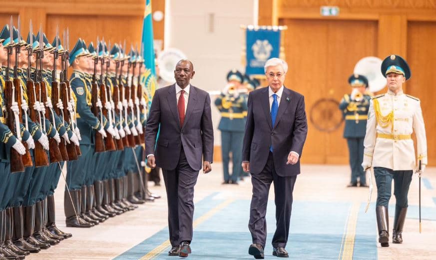 Kazakhstan President Praises Ruto, Calls Kenya Africa’s Beacon of Progress