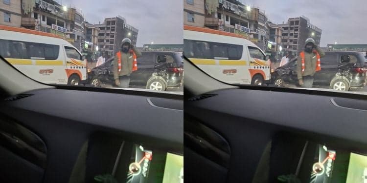 Heavy Traffic Jam on Thika Road After Crash