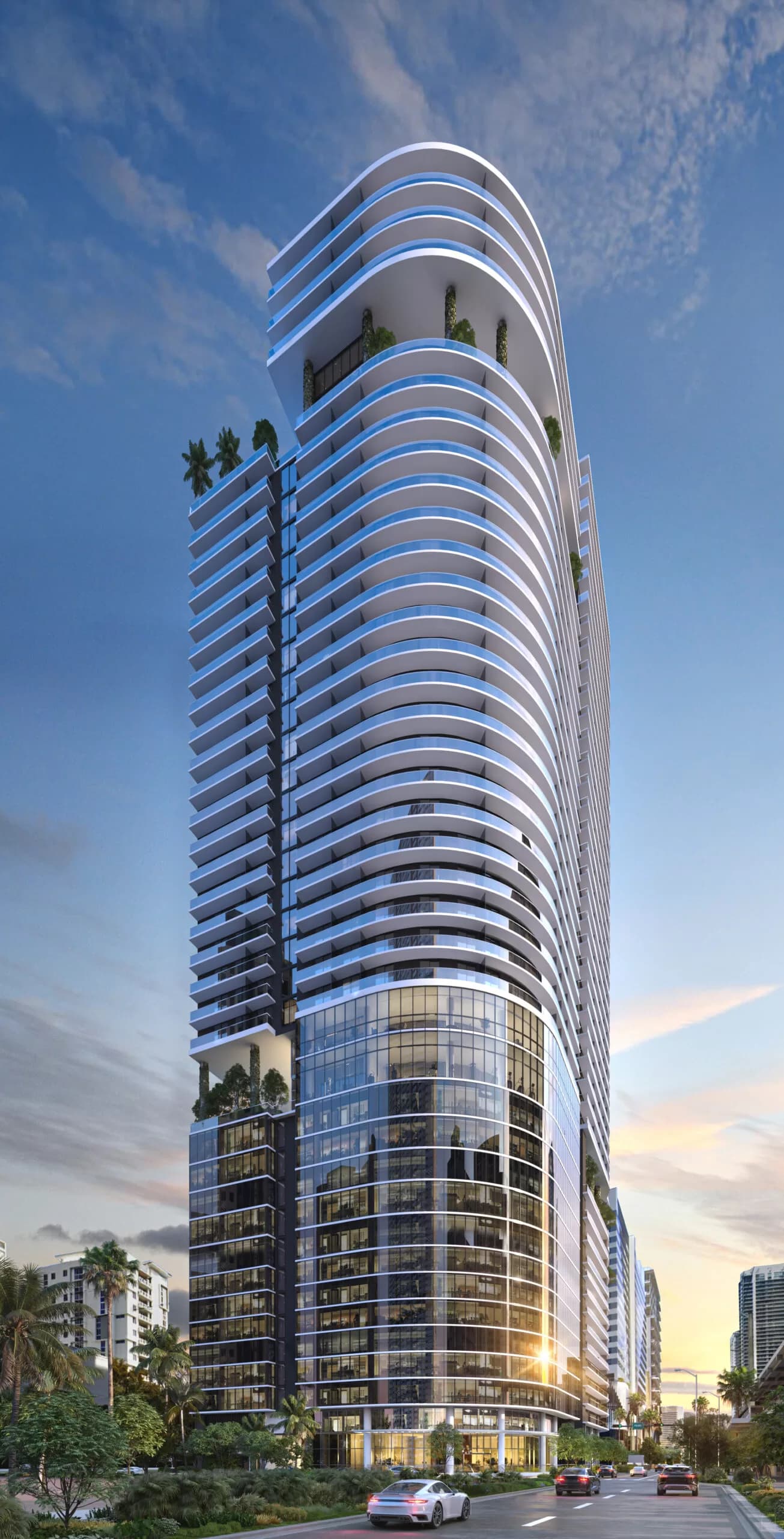 Construction Progress on One Twenty Brickell Residences, Miami