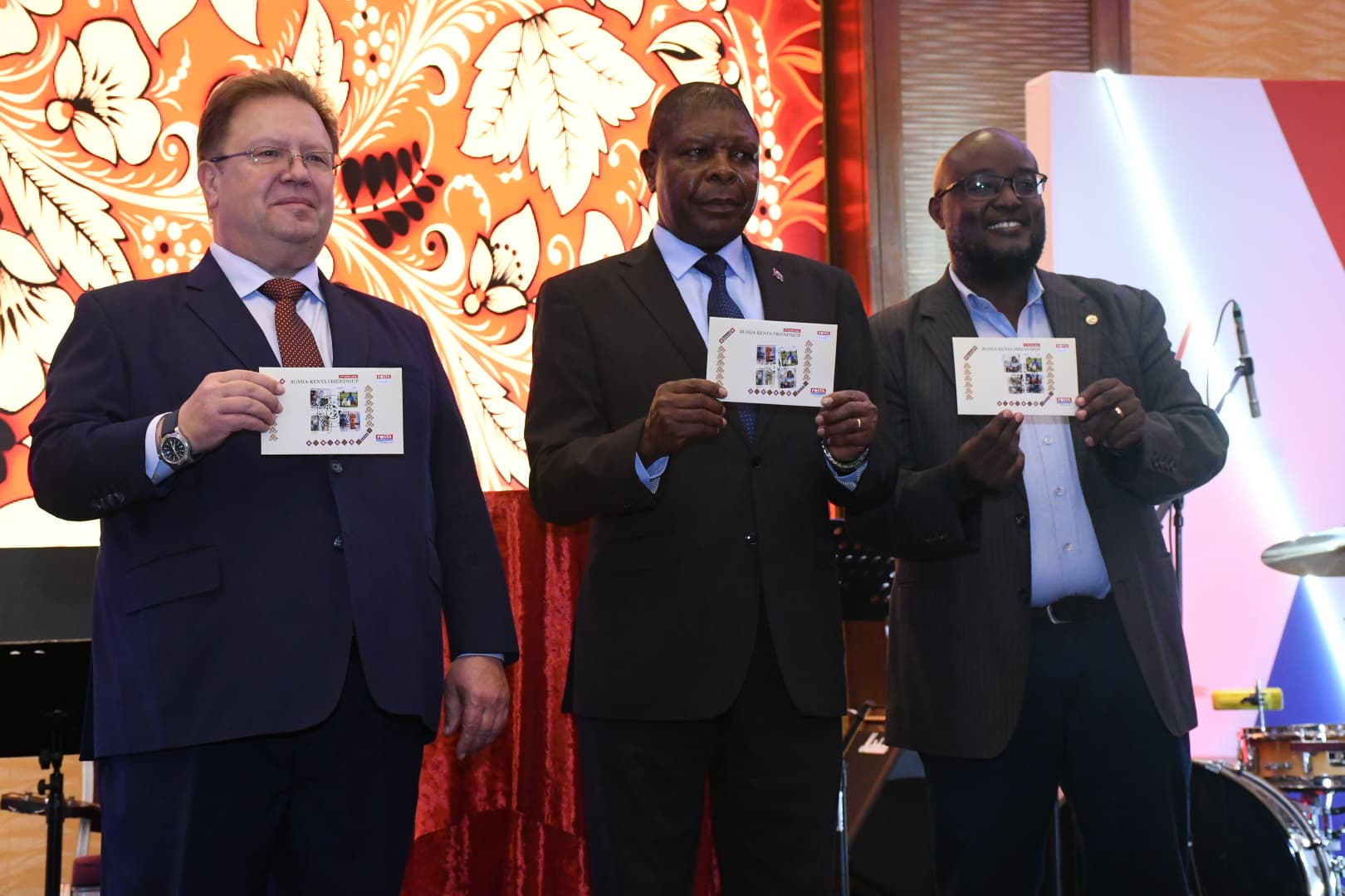 Kenya and Russia reaffirm strong bilateral ties, launch commemorative stamps